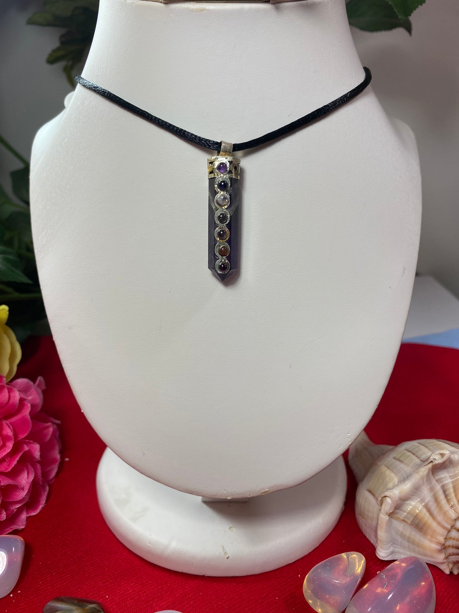 Amethyst Chakra Pendant