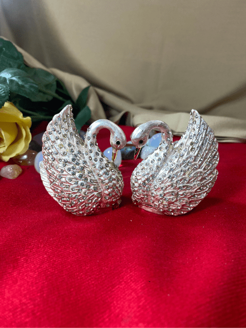 Swan Set Trinket Boxes